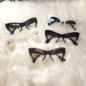 Bottomless Cateye Glasses